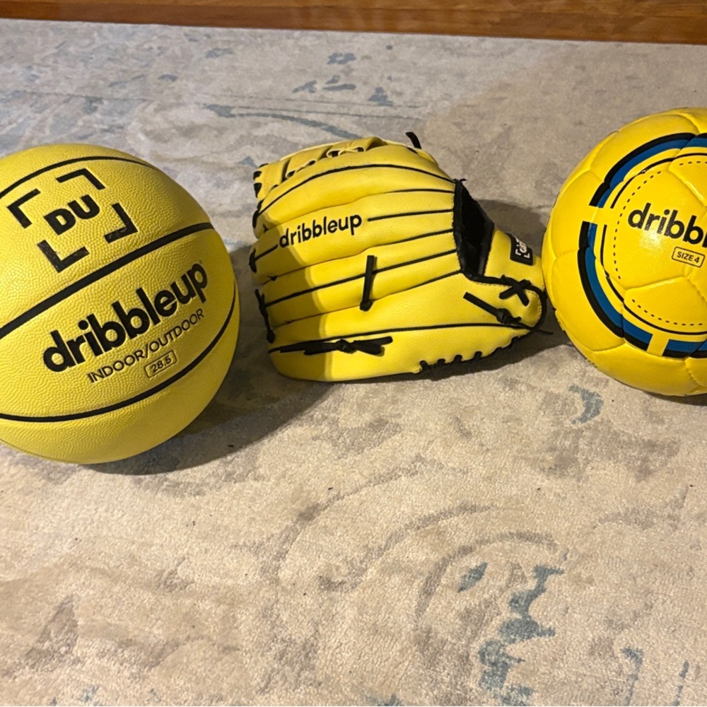 Dribble Up Sport training/interactive drills gently used savings bundle